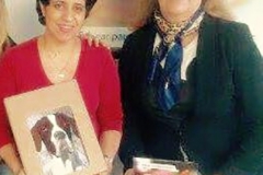 Eu e a vice diretora Helena Beatriz, da escola MUNICIPAL JOAQUIM CANDIDO DE AZEVEDO MARQUES!! Fui muito bem recebida. Adorei conhecer todos vocês!! Quando fiz a doação de livros.